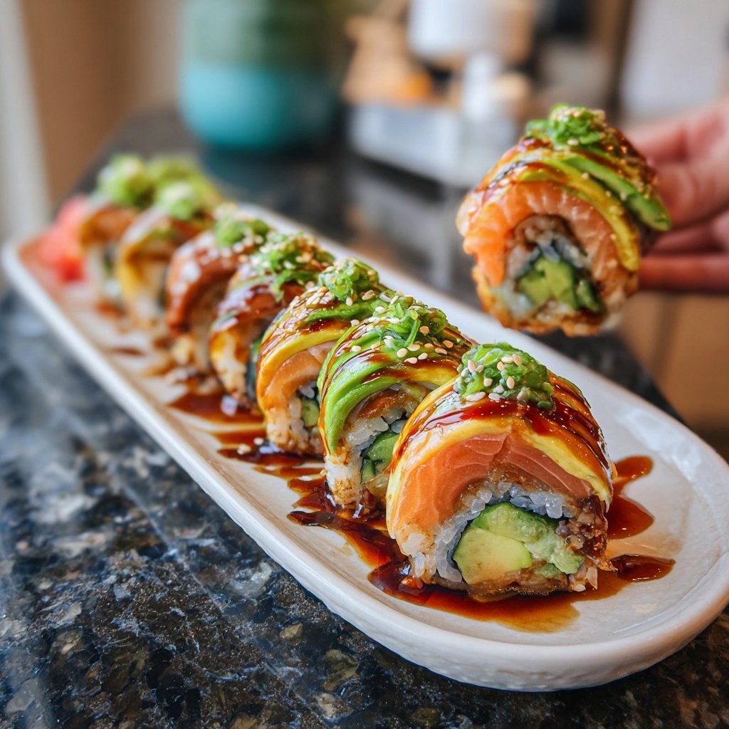 Global Japanese Sushi Rolls