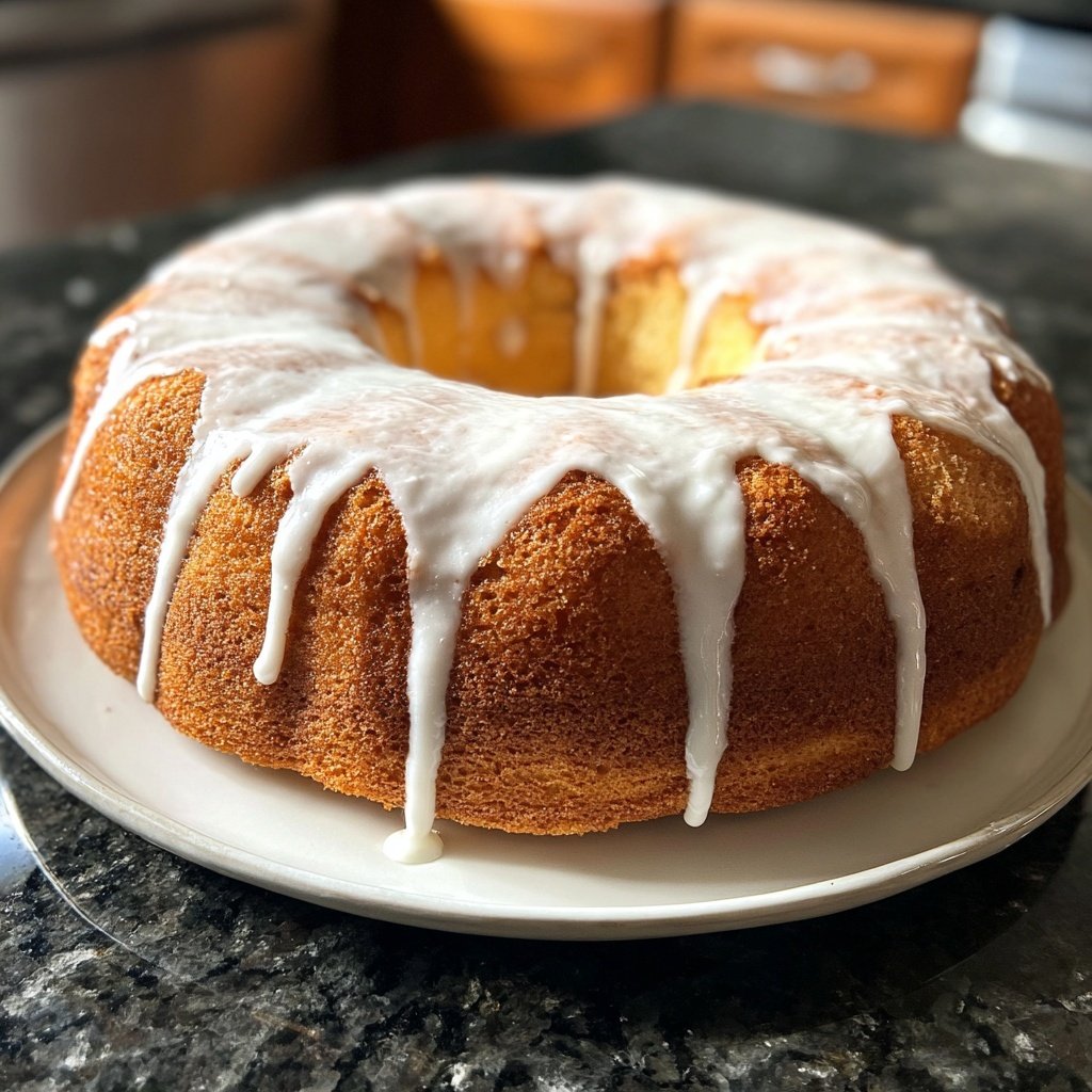 Dessert Vanilla Sponge Cake