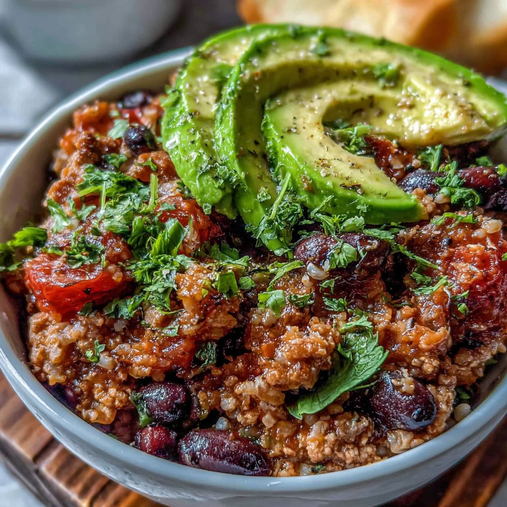 Turkey Black Bean Bowl